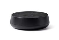 Lexon Mino L - 5W Pairable Bluetooth Speaker, Rechargeable, Hands-Free, USB-C - Aluminium/Black