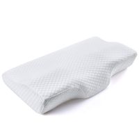 POLAR SLEEP Memory Foam Pillow for Sleeping, Cervical Pillow for Neck Pain, Bed Pillow, Side Sleepers Pillows, Orthopedic Contour Pillows with Washable Breathable Cover