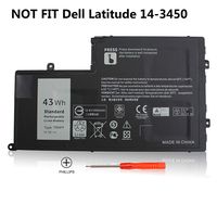 BE·SELL New Battery For DELL Inspiron 5447 5545 5547 5548 N5447 N5547 15-5000 I4-5447 I5-5547 Series i5547-3750sLV Latitude 14 3450 15 3550 DL011307-PRR13G01 1V2F6 01v2f6 0PD19 P39F