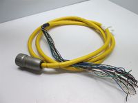 Turck DK 26-631-5 Breakout Cable, 26-Pin, Female Connection, 150V 5A, ~6.6' Long