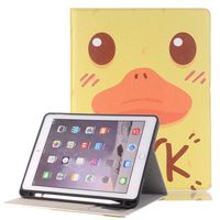 Case Sleeve for iPad Pro 12.9,Meiliio Cute Cartoon PU Leather Lightweight Case Cover with Pencil Holder & Card Slots for iPad Pro 12.9