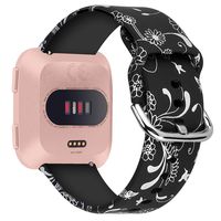 Veiai Sport Bands Compatible with Fitbit Versa/Versa Lite/Versa SE/Versa 2,Soft Rubber Wristbands Versa Accessories (Colors-05)
