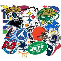 Football Stickers for NFL Eagles Badge,American Football Stickers for NCAA,Waterbottle,Laptop,Phone,Travel Extra Durable Vinyl