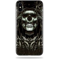 MightySkins Skin Compatible with Apple iPhone X - Wicked | Protective, Durable, and Unique Vinyl Decal wrap Cover | Easy to Apply, Remove, and Change Styles | Made in The USA