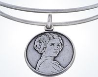 Disney Parks Star Wars Princess Leia Silver Bracelet Charm By Alex Ani New Tags