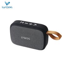 LYMOC Wireless Speaker,Portable Bluetooth Speakers Loudspeaker Box Fabric Outdoor Stereo Audio Inserts TF Card U-Disk MP3 Player for iPhone Android Phone (Gray)