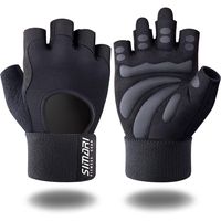SIMARI Workout Gloves for Men Women,Training Gloves with Wrist Support for Fitness Exercise Weight Lifting Gym Lifts,Made of Microfiber SMRG905