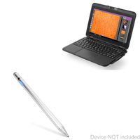 Bak USA Atlas Stylus Pen, BoxWave [AccuPoint Active Stylus] Electronic Stylus with Ultra Fine Tip for Bak USA Atlas - Metallic Silver