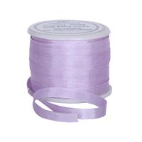 Threadart 100% Pure Silk Ribbon - 4mm Pale Lavender - No. 024-3 Sizes - 50 Colors