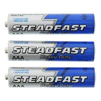 Heavy Duty AAA Steadfast Batteries 3pk