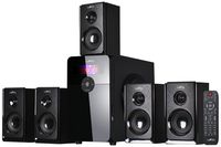 beFree Sound BFS-450 5.1 Channel Surround Bluetooth Speaker System - Black
