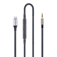 Audio Replacement Cable Compatible with Bose oe2, oe2i, AE2, QC35 Headphones and iPhone Xs Max/XR/X / 8/8 Plus / 7/7plus - Aux Cord with Remote Volume Control and Microphone