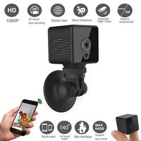 Gurmoir Mini Spy Hidden Camera Wireless WiFi Cam.1080P Spy Hidden Remote Camera with Night Vision/Motion Detection,Nanny Cam Security Cam for Indoor/Outdoor/Home/Office(with iPhone/Android Phone App)