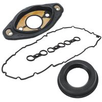 Bapmic N52 11127552280 Camshaft Adjuster Eccentric Shaft Actuator Seal + 11127582245 Valve Cover Gasket for BMW