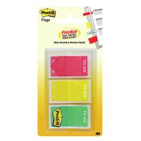 Post-it Flags 682-TODO, Sticks Securely and Removes Cleanly Without Damaging Documents.94 in. x 1.7 in, (682-TODO)
