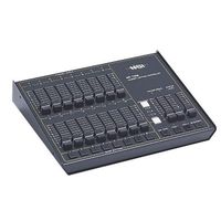 Leviton N7008-D00 8/16 Channel Console, 2 Manual Presets, 8 Memory scenes, NSI Micro-Plex with DMX