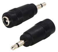zdyCGTime 3.5Postive Tip Power Supply Converter DC 5.5 x 2.1mm Female to DC Power 3.5mm Mono Male Adapter (2pack) (DC3.5mm Mono)