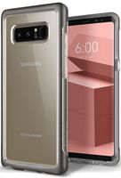 Caseology Skyfall for Samsung Galaxy Note 8 Case (2017) - Clear Back & Slim Fit - Warm Gray