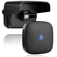 Driveway Sensor Wireless - Driveway Motion Detecor with 500ft Wireless Range, Driveway Motion Sensor Alarm Waterproof Motion Sensor & Detector for Home, Yard, Garage