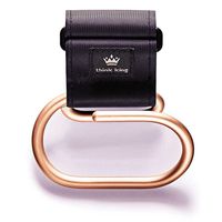 Think King Jumbo Swirly Hook for Stroller, Wheelchair, Rollator, Walker, Car, Boat, Gold/Black