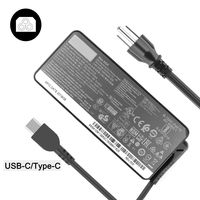 65W USB-C Laptop Charger Power Supply for Lenovo thinkpad X1 Carbon Gen 7 X1 Carbon Gen 6 X1 Carbon Gen 5, ThinkPad X1 Yoga 3rd 4th Gen thinkpad t590 t580 t490s t490 t480 p53s p52s