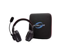 Stellar Electronic Pluto+Duo Bundle - 60+Hrs Talk time, 99% NC -Best Bluetooth Headset for Truckers and Drivers