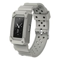 WISHTA Replacement Sports Bands for Fitbit Charge 2,Classic Rugged Accessories Wristband for Fitbit Charge 2 HR（NO Tracker） (Gray)