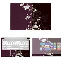 decalrus - Protective Decal Floral Skin Sticker for Dell XPS 13 9370 (13" Screen) case Cover wrap DExps13_9370-54