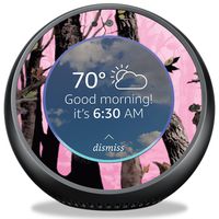 MightySkins Skin Compatible with Amazon Echo Spot - Pink Tree Camo | Protective, Durable, and Unique Vinyl Decal Wrap Cover | Easy to Apply, Remove, and Change Styles | Made in The USA
