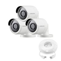 Samsung Wisenet SDC-89440BB-3PK - 4MP Weatherproof Bullet Camera (3-Pack) Compatible with SDH-C85100BF