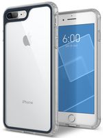 Caseology Coastline for Apple iPhone 8 Plus Case (2017) / for iPhone 7 Plus Case (2016) - Slim & Transparent - Deep Blue