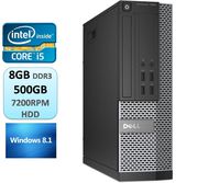 Dell Optiplex 7020 Business Desktop Small Form Factor SFF Intel Quad Core i5 i5-4590 8GB RAM 500GB HDD Windows 8.1
