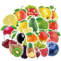 Ratgoo 100Pcs Trendy Waterproof Vinyl Graffiti Stickers Pack for Fresh Fruit Motorcycle Car Luggage Phone Guitar MacBook Water Bottle Flasks Bike Laptop Motocross Decals for Girls Kids Teens Boys.