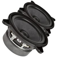 Pair Faital PRO 4FE35 4" Midrange full-range Woofer Speaker 8 ohms 60W 91dB