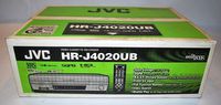 VCR JVC HR-J4020UB VHS 4 Head VCR M-PAL NTSC HRJ4020UB Silver
