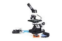Radical 2500X USB Digiital LED Microscope w USB Camera - Movable Condenser - Slide Kit - Fine Focus
