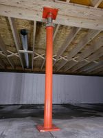 Ellis Manufacturing Company Heavy Duty Steel Lifting Shore - Range of Adjustment 55" to 80" - Safe Load Capacity 34,000 lbs