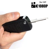 Hidden Spy Camera Car Key - Keychain Motion Detection Nanny Cam - Surveillance Recorder Camera Equipment - HD Mini Camcorder Security Monitoring Systems