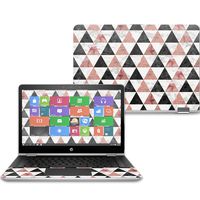 Mightyskins Skin Compatible with Hp Pavilion X360 14" (2017) - Marble Pyramids | Protective, Durable, and Unique Vinyl Decal Wrap Cover | Easy to Apply, Remove, and Change Styles | Made in The USA