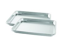 Nordic Ware Natural Aluminum Commercial Baker's Quarter Sheet, 2-Pack