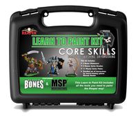 Reaper Miniatures 08906 Learn to Paint Kit Core Skills, Master Series Paint Box Set