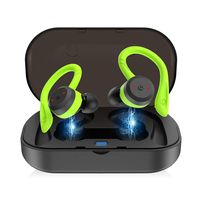 DAAG Mini True Wireless BT 5.0 Earbuds Sport Twins in-Ear HiFi Earphones Headset (Green)