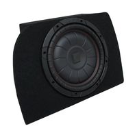 Compatible with 1990-2005 Mazda Miata MX-5 Convertible Kicker CompVT CVT10 Single 10" Sub Box Enclosure - Final 2 Ohm