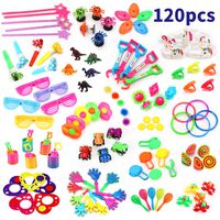 Amy&Benton 120PCS Carnival Prizes for Kids Birthday Party Favors Prizes Box Toy Assortment for Classroom
