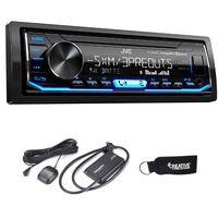 JVC KD-X350BTS Digital Media Receiver w/Bluetooth, Includes SXV300 SiriusXM Satellite Radio Tuner