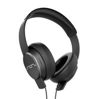 SOL REPUBLIC Master Tracks X3 Over-Ear Headphones - Noise Isolation, Club Like Sound, Mic + Music & Siri Control, 14" Adapter, Virtually Indestructible, 1601-30 Gunmetal