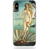 MightySkins Skin Compatible with Apple iPhone X - Birth of Venus | Protective, Durable, and Unique Vinyl Decal wrap Cover | Easy to Apply, Remove, and Change Styles | Made in The USA