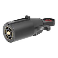 CURT 58270 Vehicle Socket RV Blade 7-Way Towing Tester 7-Pin Trailer Wiring