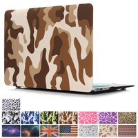 MacBook Air 11 Case , PapyHall MacBook Air Case Color Printing Plastic Coated Hard Shell Airtective Case Cover for Apple Macbook Air 11 inch Model: A1370 / A1465 -Camouflage-Brown
