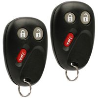 Case Shell Key Fob Keyless Entry Remote fits Buick Rainier / Chevy Trailblazer / GMC Envoy / Isuzu Ascender / Oldsmobile Bravada (fits Part # 15008008 15008009)